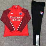 Young 23-24 Olympique Lyonnais (Red) Sweater tracksuit set
