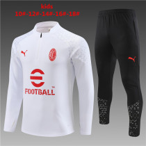 Young 23-24 AC Milan (White) Sweater tracksuit set