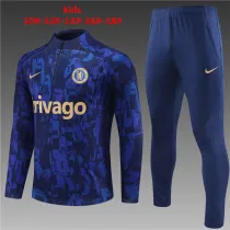 Young 23-24 Chelsea(Camo style) Sweater tracksuit set
