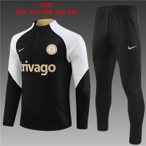 Player Version Young 23-24 Chelsea(black) Sweater tracksuit set