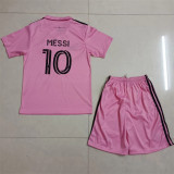 Kids kit 23-24 Inter Miami CF home (MESSI  10#) Thailand Quality