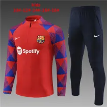 Young 23-24 Barcelona (Red) Sweater tracksuit set