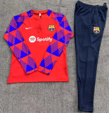 Young 23-24 Barcelona (Red) Sweater tracksuit set
