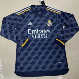 23-24 Real Madrid Away Long sleeve Thailand Quality