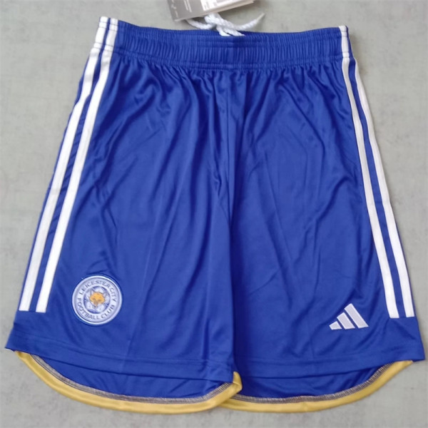 23-24 Leicester City home Soccer shorts Thailand Quality