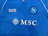 23-24 SSC Napoli home Set.Jersey & Short High Quality