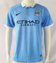 15-16 Manchester City home Retro Jersey Thailand Quality