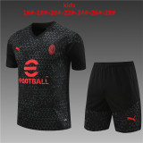 Kids kit 23-24 AC Milan (Training clothes) Thailand Quality