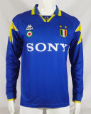 Long sleeve 95-96 Juventus Away Retro Jersey Thailand Quality