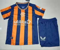 Kids kit 23-24 Rangers Third Away Thailand Quality