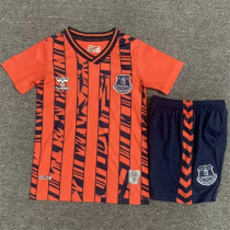 Kids kit 23-24 Everton Away Thailand Quality