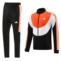 23-24 Adidas (Orange) Jacket Adult Sweater tracksuit set