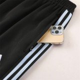 23-24 Adidas (black and white) Jacket Adult Sweater tracksuit set