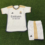 Kids kit 23-24 Real Madrid home (VINI JR. 7#) Thailand Quality