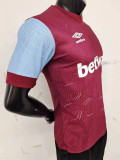 23-24 West Ham United home Player Version Thailand Quality