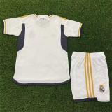 Kids kit 23-24 Real Madrid home (VINI JR. 7#) Thailand Quality
