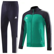 23-24 Adidas (green) Jacket Adult Sweater tracksuit set