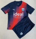 23-24 West Bromwich Albion Third Away Set.Jersey & Short High Quality