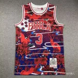 23 赛 费城76人 Philadelphia 76ers Year of the Rabbit version jersey number 3