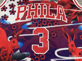 23 赛 费城76人 Philadelphia 76ers Year of the Rabbit version jersey number 3
