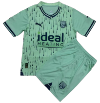 23-24 West Bromwich Albion Away Set.Jersey & Short High Quality