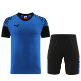 23-24 Puma (bright blue) Set.Jersey & Short High Quality