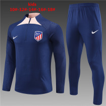 Player Version Young 23-24 Atletico Madrid (Borland) Sweater tracksuit set