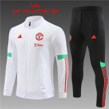Young 23-24 Manchester United (White) Jacket Sweater tracksuit set