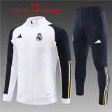 Young 23-24 Real Madrid (White) Jacket Sweater tracksuit set