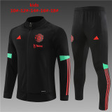 Young 23-24 Manchester United (black) Jacket Sweater tracksuit set