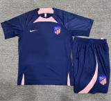 Kids kit 23-24 Atletico Madrid (Training clothes) Thailand Quality