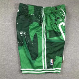 23 波士顿凯尔特人 Boston Celtics Swing Man Green Pocket Shorts