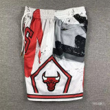 23芝加哥公牛 Chicago Bulls Swing Man Green Pocket Shorts