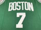 23 波士顿凯尔特人 Boston Celtics No.7 Green Embroidered Edition
