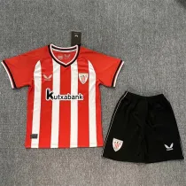 Kids kit 23-24 Athletic Bilbao home Thailand Quality