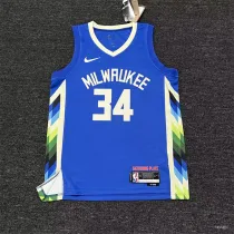 23密尔沃基雄鹿队 Milwaukee Bucks City Edition 34