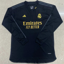 23-24 Real Madrid Third Away Long sleeve Thailand Quality