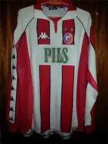 Long sleeve 99-01 Crvena zvezda home Retro Jersey Thailand Quality