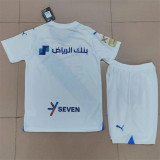 23-24  Al-Hilal Saudi FC Away Set.Jersey & Short High Quality