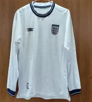 Long sleeve 2000 England home Retro Jersey Thailand Quality