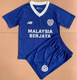 23-24 Cardiff City FC home Set.Jersey & Short High Quality