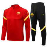 21-22  AS Roma (red) Adult Sweater tracksuit set