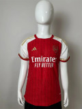 Kids 23-24 Arsenal home (Player Version) Thailand Quality