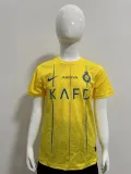 Kids 23-24 Al-Nassr FC home (Player Version) Thailand Quality