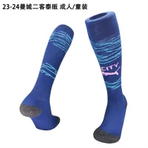 23-24 Manchester City Third Away Soccer Socks