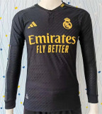 Long sleeve 23-24 Real Madrid Third Away Player Version Thailand Quality
