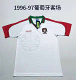 96-97 Portugal Away Retro Jersey Thailand Quality