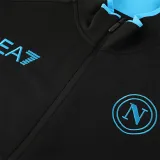 23-24 SSC Napoli (black) Jacket Adult Sweater tracksuit set