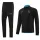 23-24 SSC Napoli (black) Jacket Adult Sweater tracksuit set
