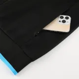 23-24 SSC Napoli (black) Jacket Adult Sweater tracksuit set